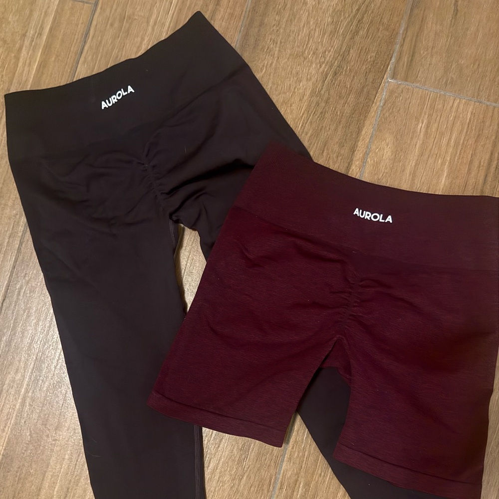 Aurola leggings/shorts set